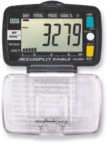 ACCUSPLIT10000 AE1622M4 PEDOMETER